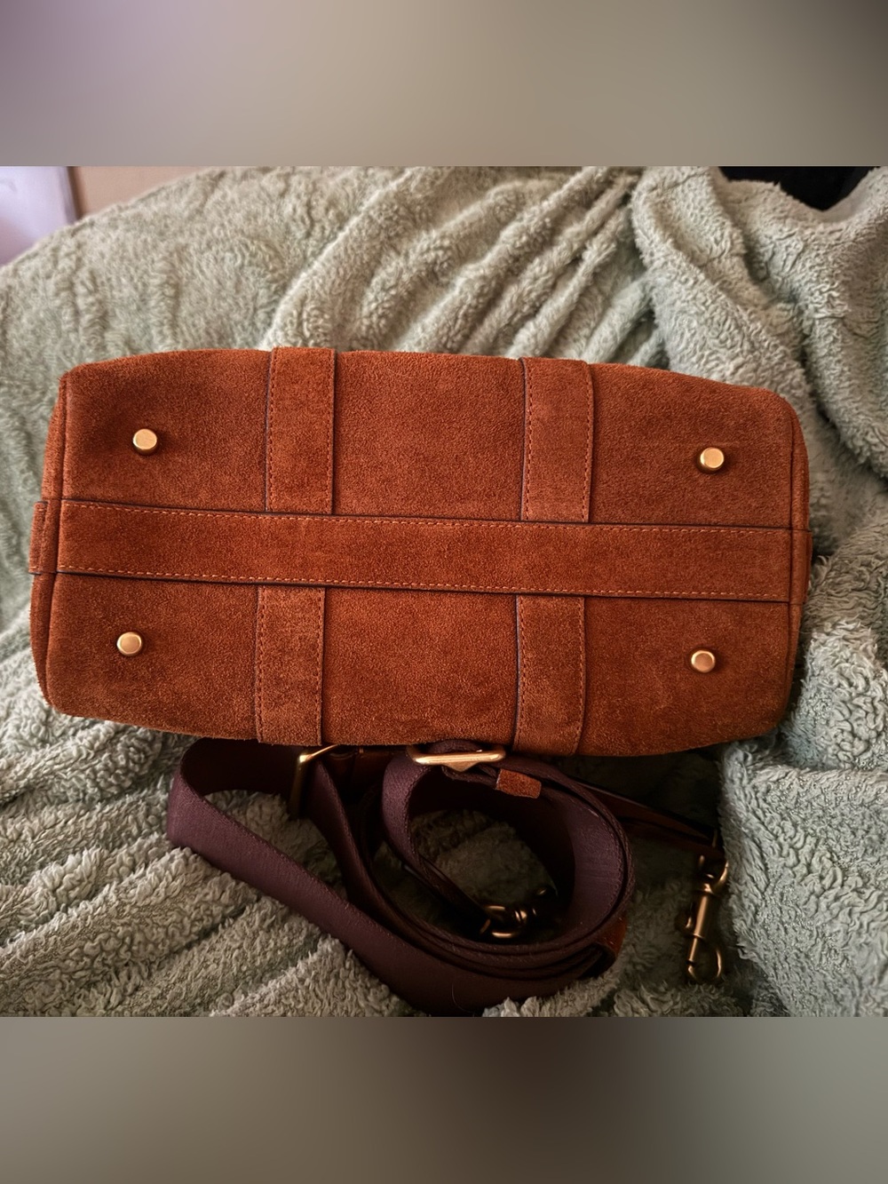 Coach Compass 25 Suede with Removable Strap - Picture 5 of 7
